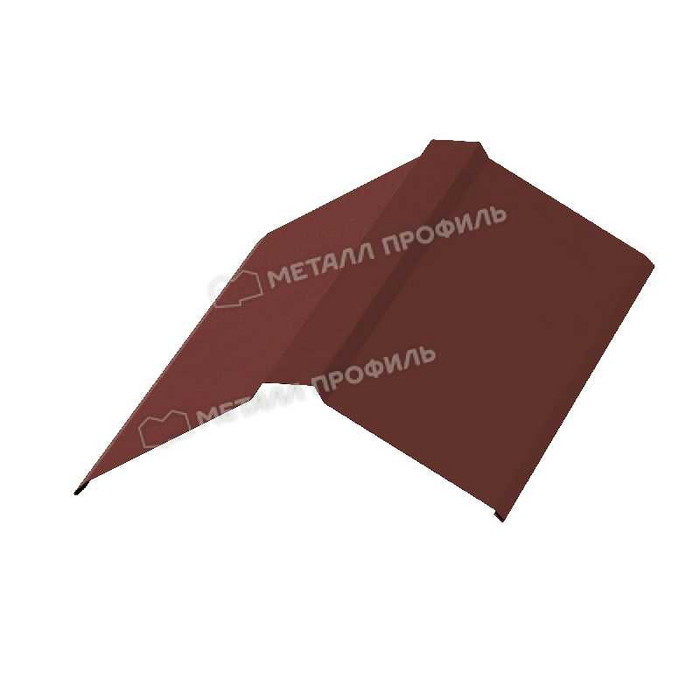 Планка конька плоского 190х190х2000 (PURETAN-20-RR29-0.5) - фото №1